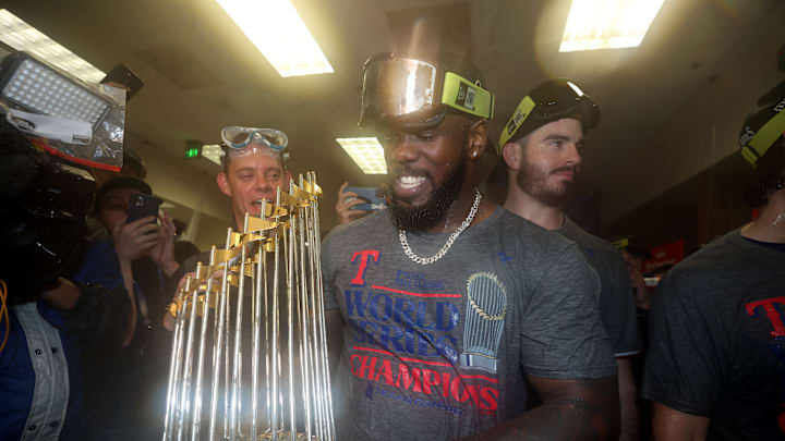 García viene de ser campeón con los Rangers