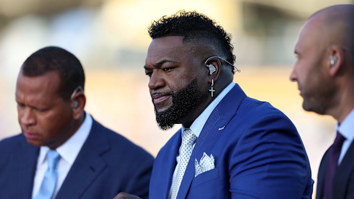 Ortiz estuvo como analista de la cadena Fox Sports en la Serie Mundial 