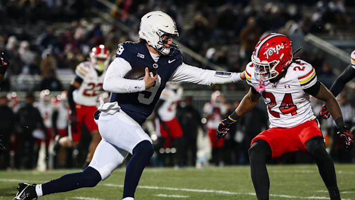 Penn State quarterback Beau Pribula