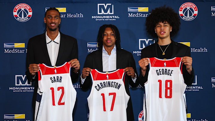 Washington Wizards, Alex Sarr, Bub Carrington, Kyshawn George
