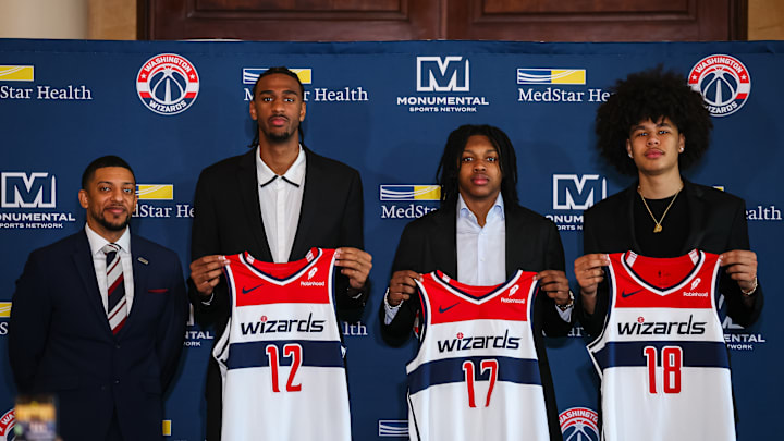 Washington Wizards Introduce 2024 NBA Draft Picks