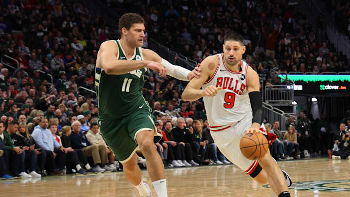 Nikola Vucevic, Chicago Bulls and Brook Lopez, Milwaukee Bucks