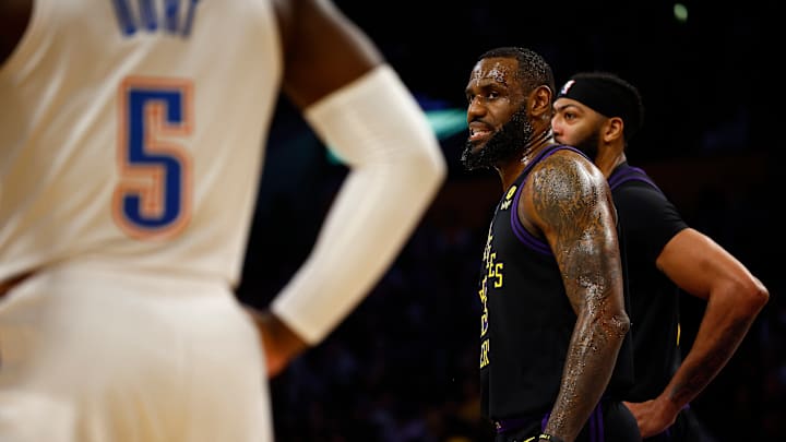 Oklahoma City Thunder v Los Angeles Lakers