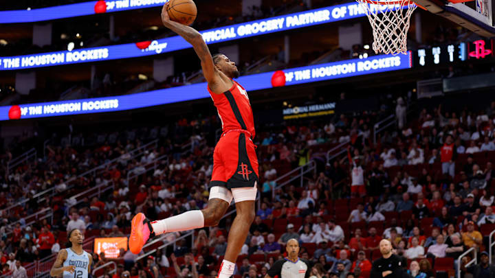 The Houston Rockets are pleased with Jalen Green