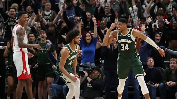 The Houston Rockets are frequently linked to Giannis Antetokounmpo