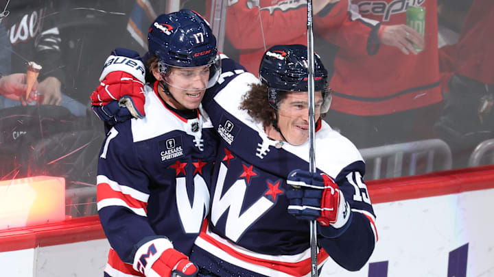 Sonny Milano, Dylan Strome, Washington Capitals 