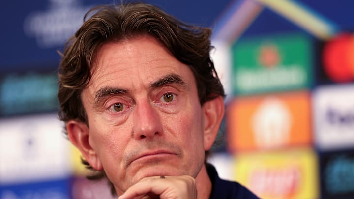 Tottenham Hotspur Training Session And Press Conference - UEFA Champions League 2025/26 League Phase