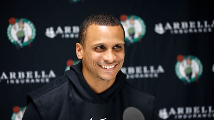 Joe Mazzulla often smiles in the face of a Boston media that's doubted him from day one