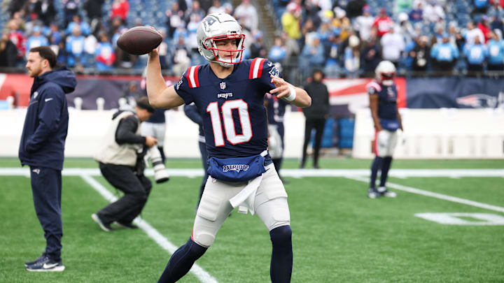 New England Patriots QB Drake Maye