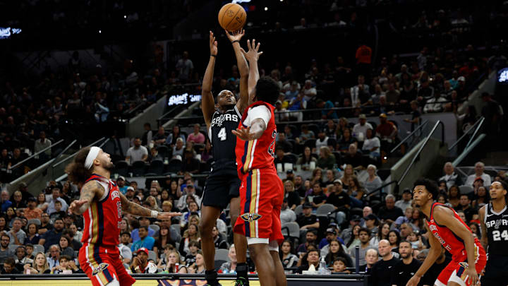 New Orleans Pelicans v San Antonio Spurs New Orleans Pelicans v San Antonio Spurs