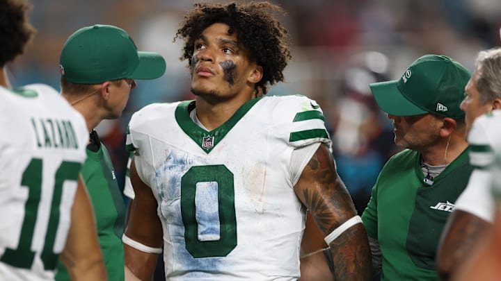 NY Jets running back Braelon Allen NY Jets running back Braelon Allen