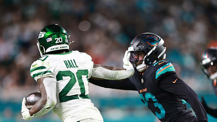 NYJets running back Breece Hall