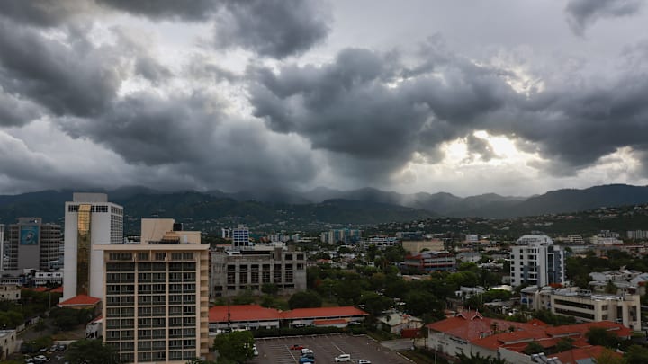 Hurricane Beryl Lashes Over Jamaica