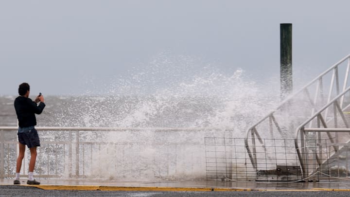 Tropical Storm Debby Heads Towards Florida's Big Bend Region