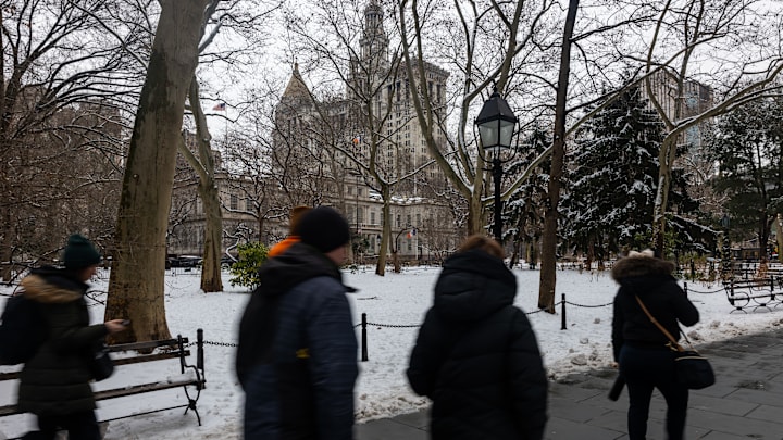 Another Winter Storm Brings Snow To New York City