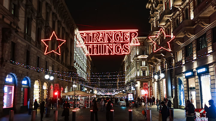 Christmas Atmosphere In Milan