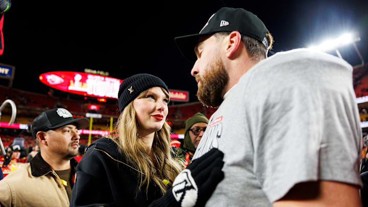 Taylor Swift and Travis Kelce