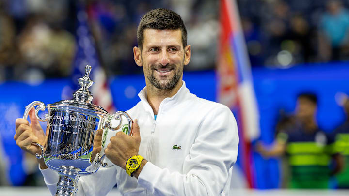 Novak Djokovic at the US Open