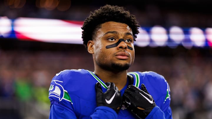 Coby Bryant of the Seattle Seahawks