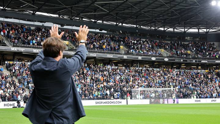 Magnificent support by Foxes' fans Magnificent support by Foxes' fans