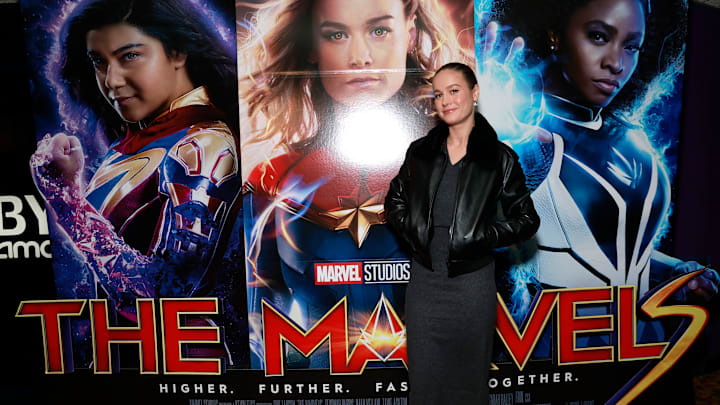 THE MARVELS Brie Larson Movie Theater Pop-In