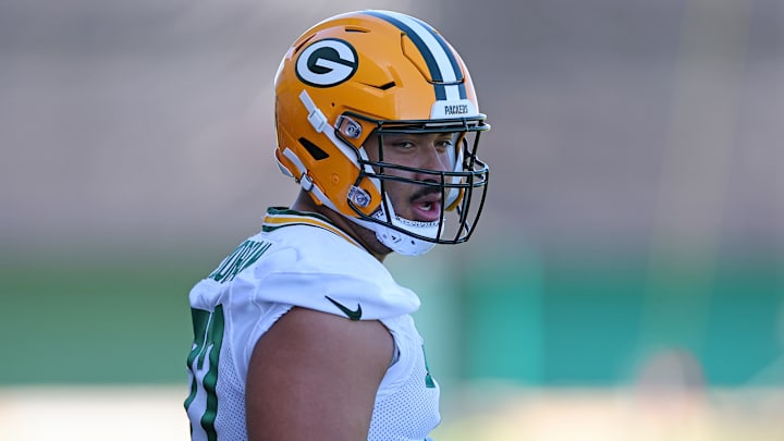 Green Bay Packers offensive lineman Jordan Morgan