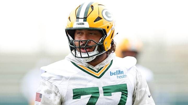 Green Bay Packers offensive lineman Jordan Morgan