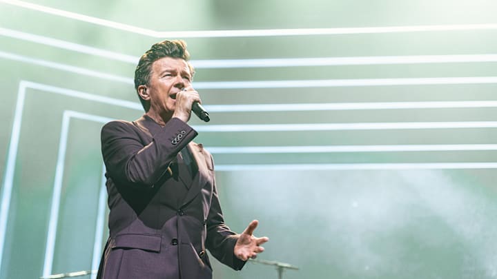 Rick Astley Performs At The Motorpoint Arena Nottingham