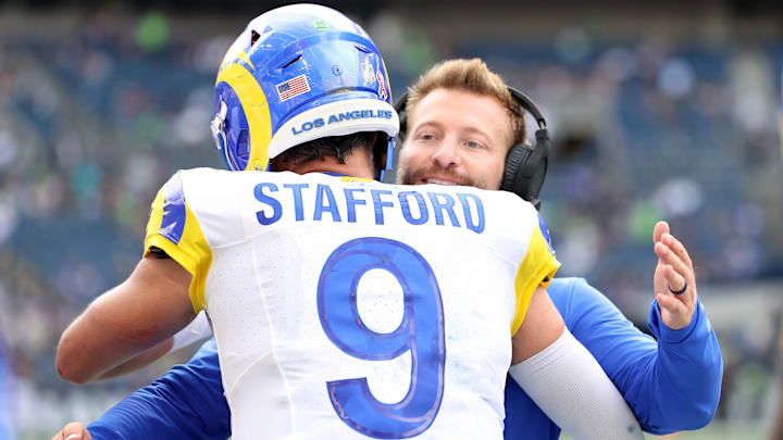 Los Angeles Rams Sean McVay, Matthew Stafford