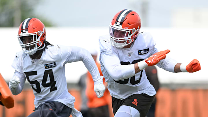 Ogbo Okoronkwo, Joe Tryon-Shoyinka: Cleveland Browns OTA Offseason Workouts