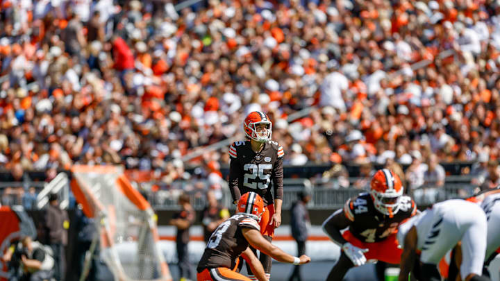 Andre Szmyt: Cincinnati Bengals v Cleveland Browns - NFL 2025