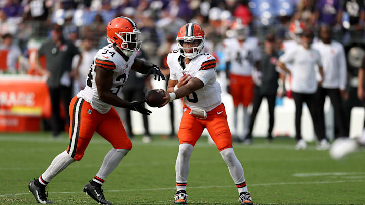 Dillon Gabriel: Cleveland Browns v Baltimore Ravens - NFL 2025