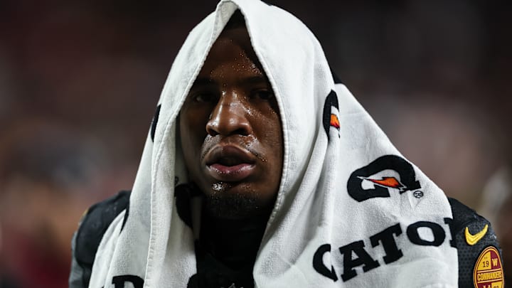 Washington Commanders defensive end Dorance Armstrong Jr.