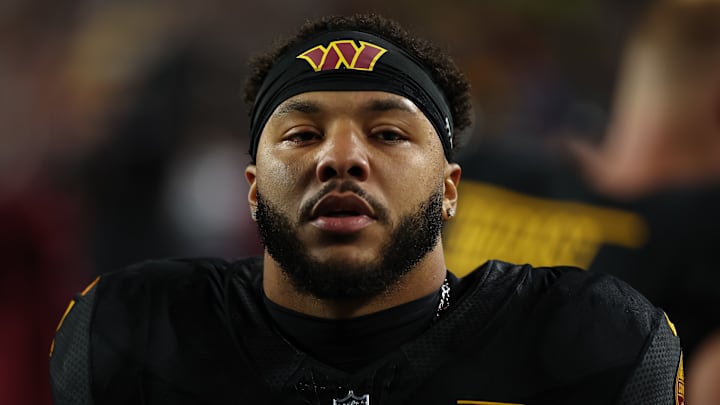 Washington Commanders running back Chris Rodriguez Jr. Washington Commanders running back Chris Rodriguez Jr.