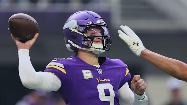 Minnesota Vikings quarterback J.J. McCarthy