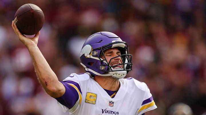 Former Minnesota Vikings quarterback Kirk Cousins Former Minnesota Vikings quarterback Kirk Cousins
