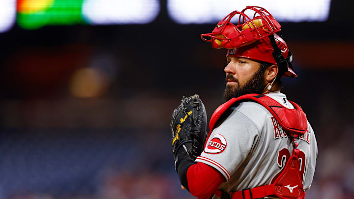 Cincinnati Reds catcher Austin Romine