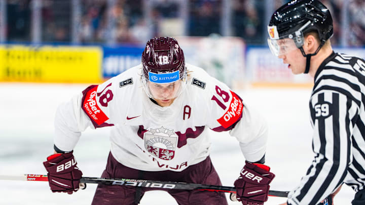 USA v Latvia : Third Place - 2023 IIHF Ice Hockey World Championship Finland - Latvia
