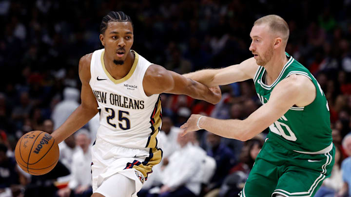 Boston Celtics v New Orleans Pelicans Boston Celtics v New Orleans Pelicans