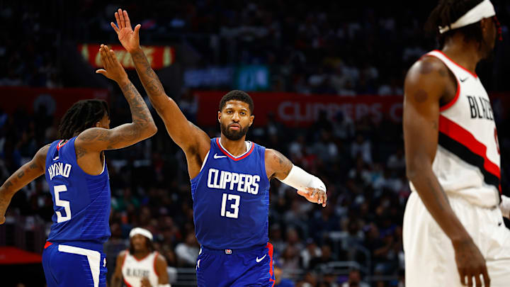 Bones Hyland, Paul George, LA Clippers