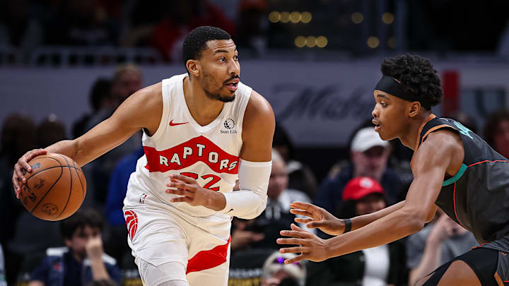 Otto Porter Jr., Toronto Raptors and Bilal Coulibaly, Washington Wizards