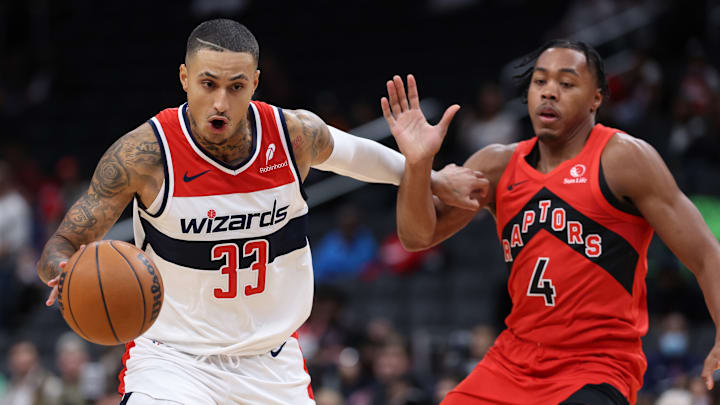 Scottie Barnes, Toronto Raptors and Kyle Kuzma, Washington Wizards