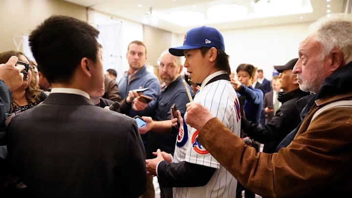 Chicago Cubs Introduce Shōta Imanaga