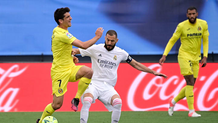 Benzema y Gerard Moreno Benzema y Gerard Moreno