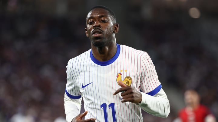 Ousmane Dembélé dispute son deuxième Euro avec les Bleus 