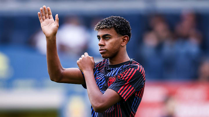 Lamine Yamal a marqué un top but.