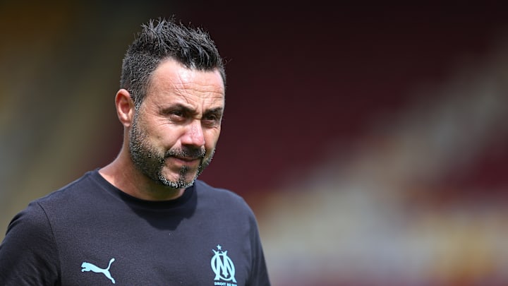  Roberto De Zerbi est le coach de l'OM depuis quatre mois.