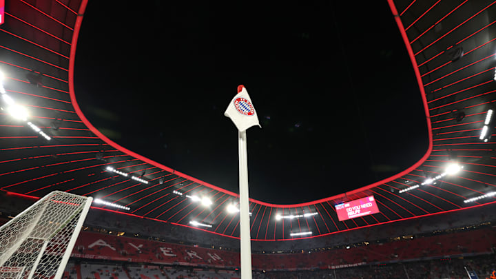 L'Allianz Arena le soir de Bayern Munich - PSG cette saison L'Allianz Arena le soir de Bayern Munich - PSG cette saison