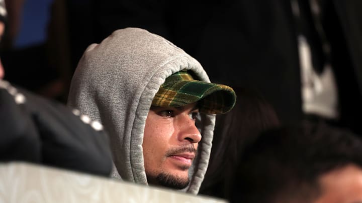 Celebrities Sightings At Como 1907 Vs Roma Football Match