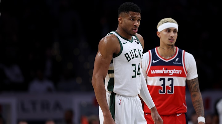 Milwaukee Bucks v Washington Wizards